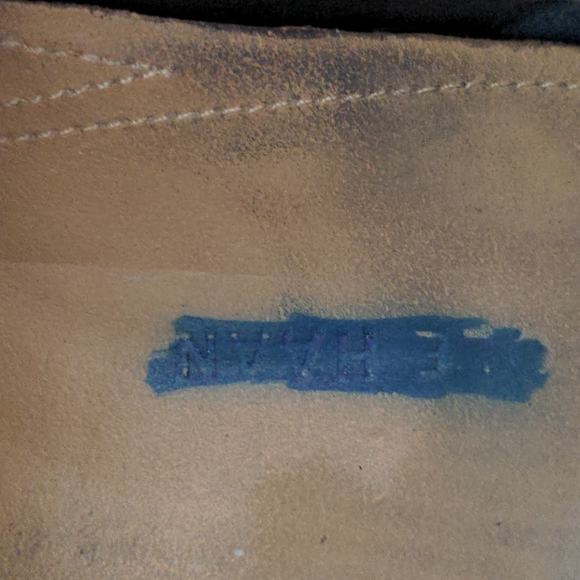 COLE HAAN BLACK LEATHER DRESS SHOE - Picture 4 of 9